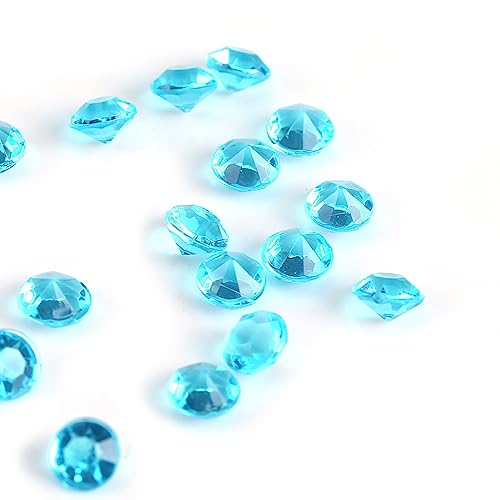 Party-Deko-Perlen, 1000 Stück, Beutel, 4 Mm, Klare Acrylperlen, Vasenfüller, Hochzeit, Party, Dekoration, DIY, Ornament-Zubehör (BLUE #07) von aqxreight