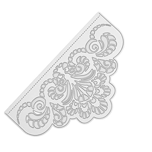 Spitze S Stanzformen Kohlenstoffstahl DIY Hohlstanzschablonen für DIY Karten Scrapbooking Langlebigkeit Zuverlässigkeit. a, Dass die Verformung Brea Lace S Cutting DiesFlower von aqxreight