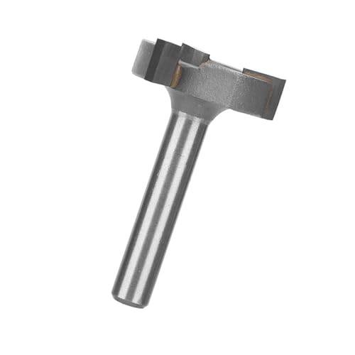 T Typ Router Bit 45# Kohlenstoffstahl 3-Fluter mit Legierungsschneiderkopf 6mm Schaftholzwerkzeugwerkzeug von aqxreight