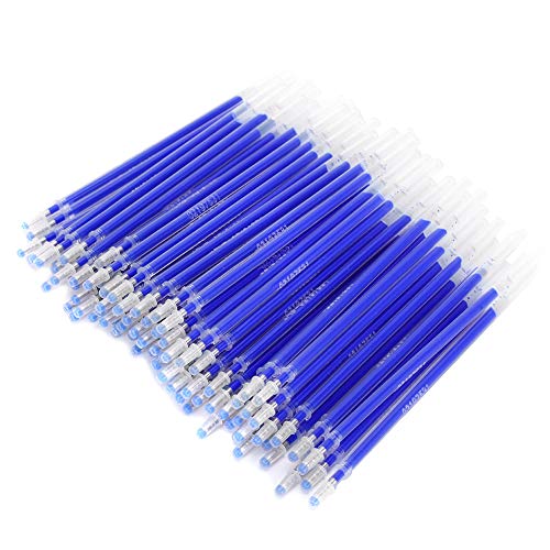 aqxreight 100 Pcs Blau Hohe Temperatur Verschwinden Stift Nachfüll Wärme Löschbarer Marker -Schneiderzubehör Unter Verwendung Hoher Härte Hochtemperatur Verschwindender Stift Nachfüllheiz von aqxreight