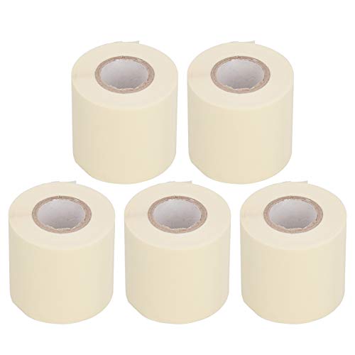 aqxreight 5 Stück PVC-Klebeband für Klimaanlagenrohre – ölbeständiges Rohrschutzband, 6 Cm Breite für Leckverhinderung und Reparaturbedarf (Beige) von aqxreight