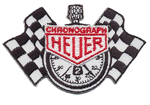 Heuer Chronograph Patch Aufnäher Bügelbild Motorsport Racing Team… von arbcome