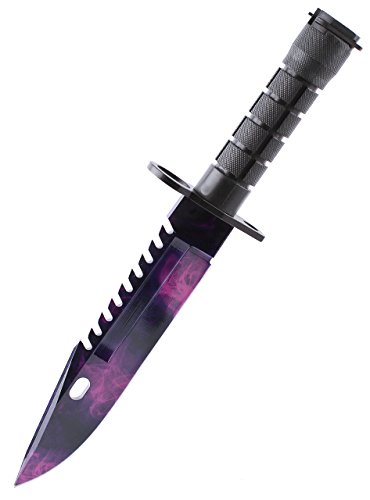 ariknives - Bajonett Knife Counter Skin Knife CS GO Strike Messe Jagdmesser taktisches Überlebens Camping Werkzeug Bayonet (Doppler Phase 2) von ariknives