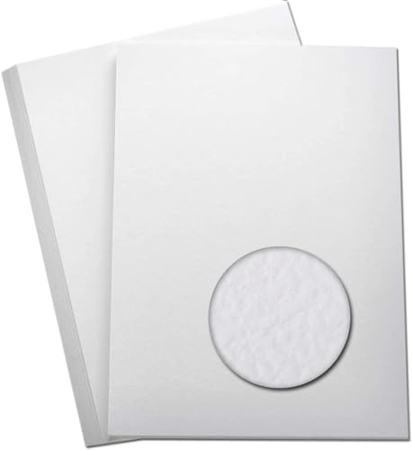 10 x A4-Karton, gehämmert, 270 g/m², ideal für Karten, Sammelalben, Hochzeitsbriefpapier. arkCRAFT von arkCRAFT