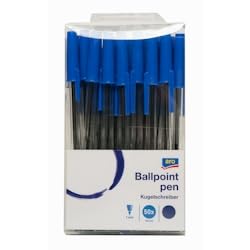 aro Kugelschreiber, blau, StrichstŠrke: 1 mm, 50 StŸck von aro