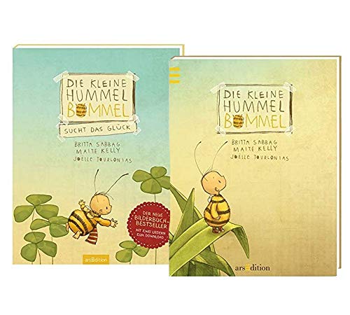 arsEdition Verlag Kinderbuch Set Band 1 & 2 | Die kleine Hummel Bommel + Die kleine Hummel Bommel sucht das Glück (Gebundene Ausgaben) von arsEdition Verlag