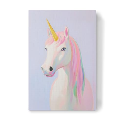 artboxONE Leinwand 120x80 cm Für Kinder Einhorn Magie von Carina von artboxONE