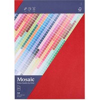 artoz Briefpapier Mosaic feuerrot DIN A4 90 g/qm 25 Blatt von artoz