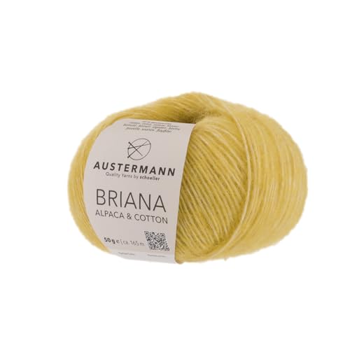 Briana Alpaca Cotton | 165 M - 50 G | 01 - Gelb Briana Alpaca Cotton | 165 M - 50 G | 01 - Gelb von austermann