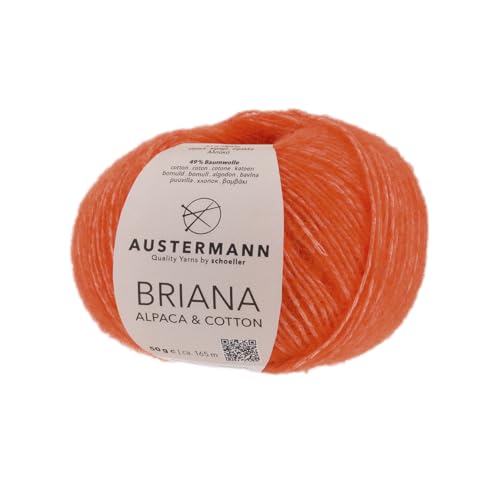 Briana Alpaca Cotton | 165 M - 50 G | 02 - Orange Briana Alpaca Cotton | 165 M - 50 G | 02 - Orange von austermann