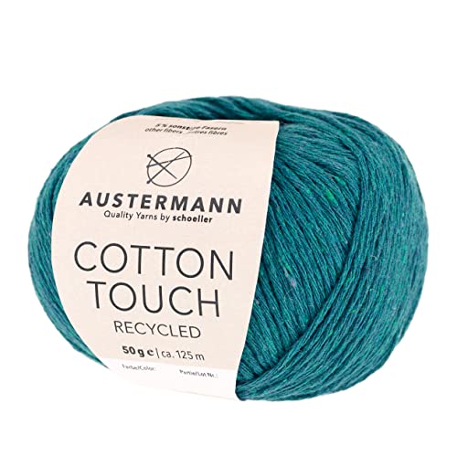 austermann Cotton Touch Recycled 10 Lagune von austermann