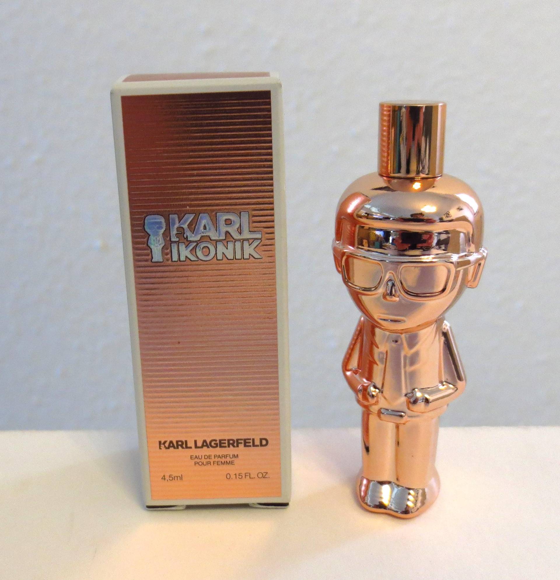 Miniatur-Sammlerstück, Ikonik Femme Karl Lagerfeld Eau De Parfum, 4, 5 Ml - Mini-Flasche, 0, 15 Unzen von austrianneAT