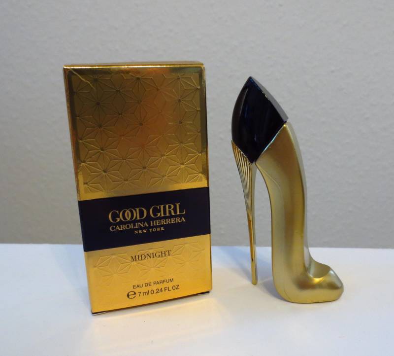 Miniatur-Sammlerstück „Good Girl Midnight" Carolina Herrera Eau De Parfum 7 Ml - Mini-Flasche 0, 24 Unzen von austrianneAT