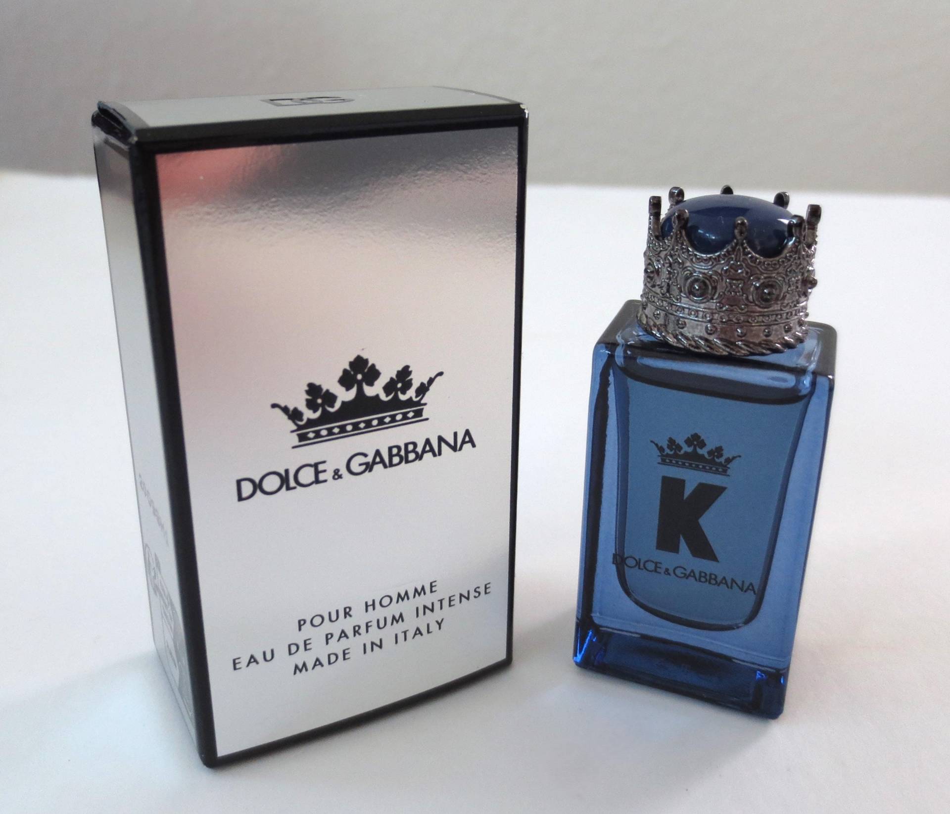 Miniatur-Sammlerstück Dolce Gabbana K Pour Homme Eau De Parfum Intense 5 Ml - Minigröße 0, 16 Unzen von austrianneAT