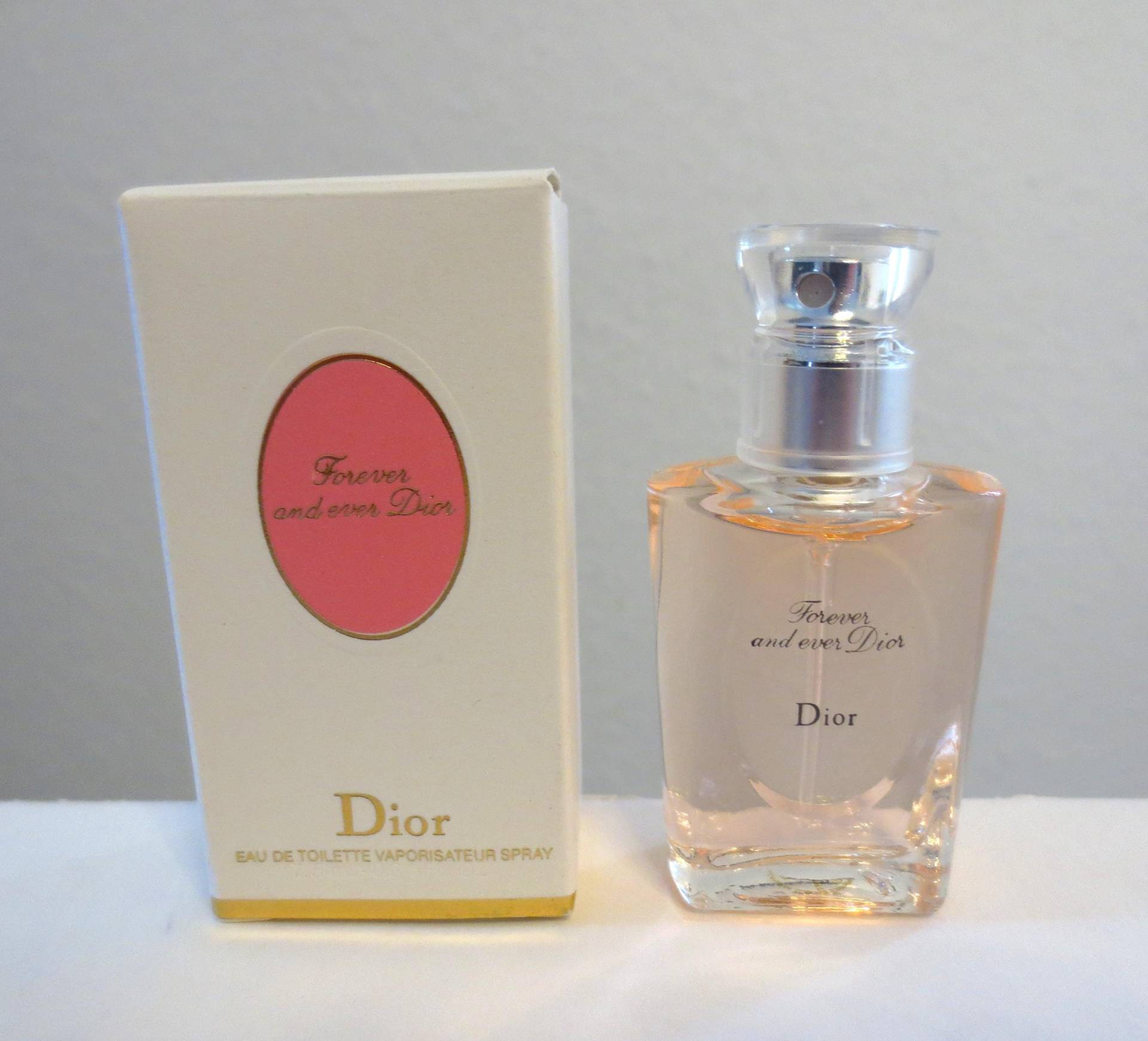 Miniatur-Sammlerstück Für Immer Und Ewig Dior Eau De Toilette Spray 7, 5 Ml/Mini-Flasche 0, 25 Unzen von austrianneAT