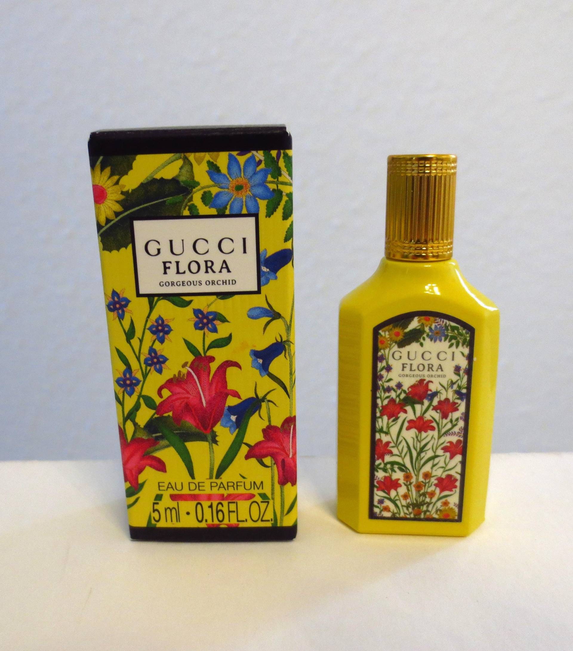 Miniatur-Sammlerstück Von Gucci Flora, Wunderschönes Orchideen-Eau De Parfum, 5 Ml/Mini-Flasche 0, 16 Unzen von austrianneAT