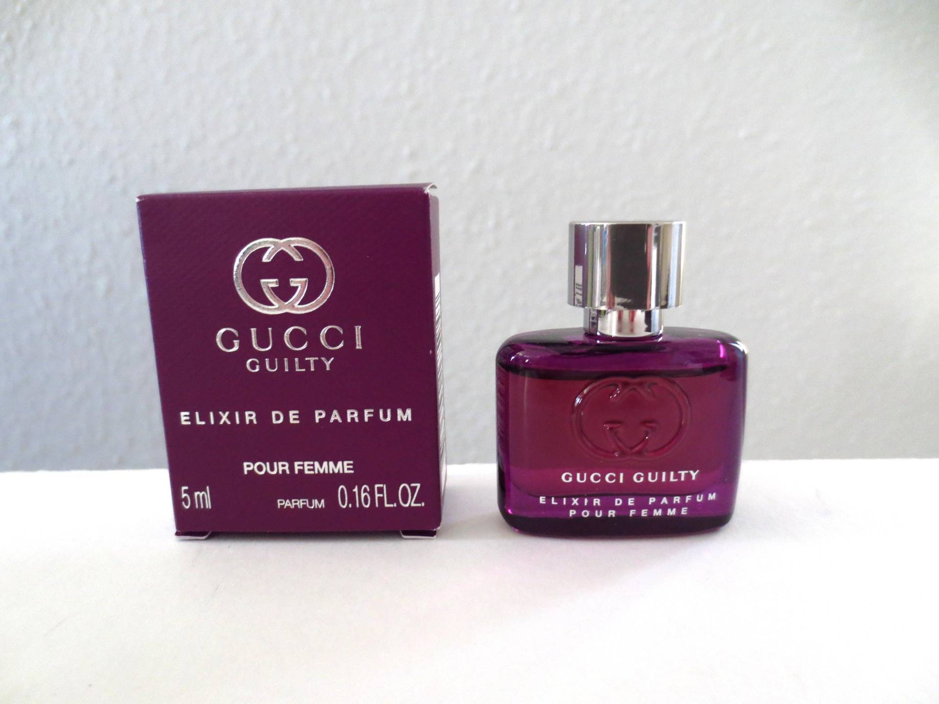 Sammelbares Miniatur-Parfüm-Elixier Von Gucci Guilty Für Frauen, 5 Ml - Mini-Flasche 0, 16 Unzen von austrianneAT