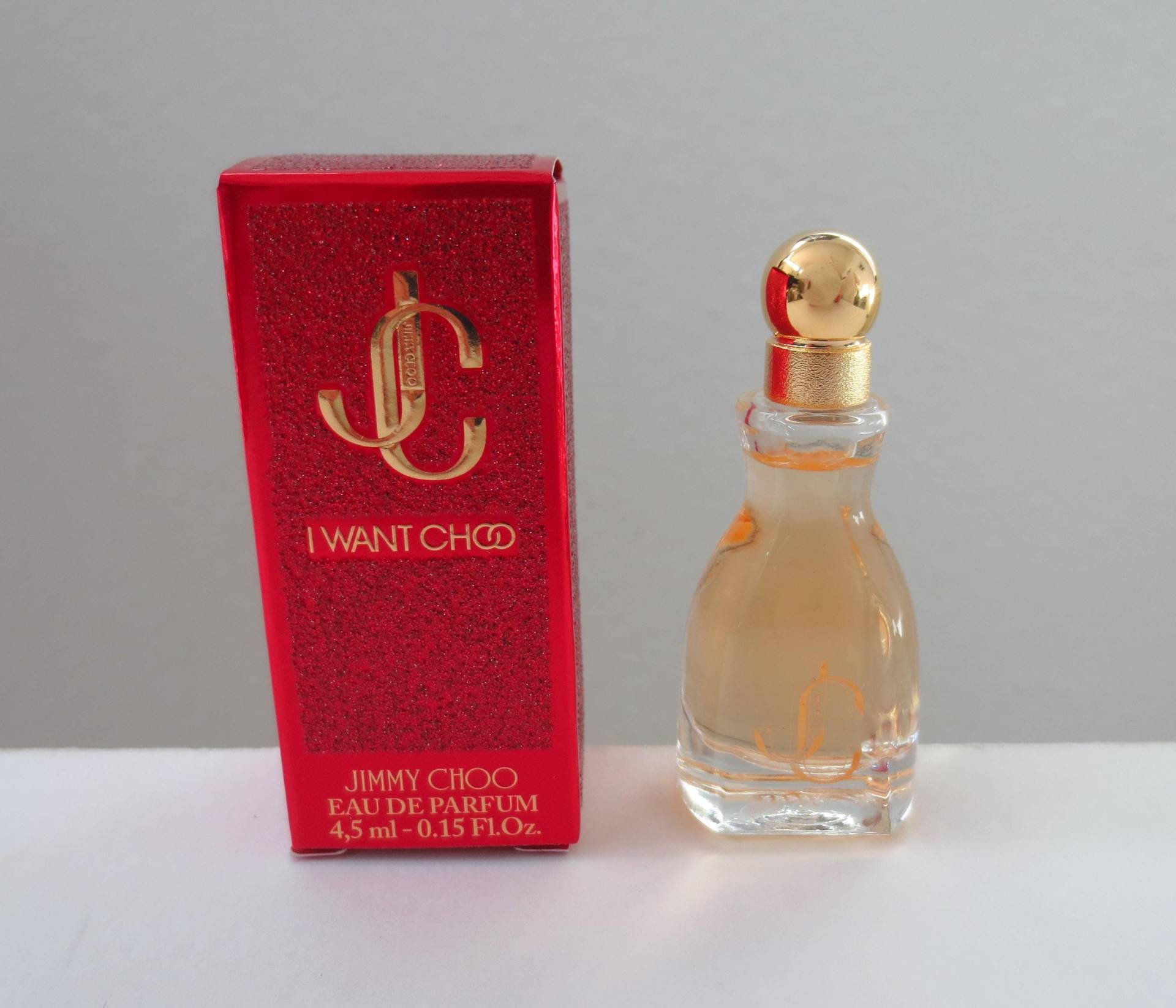 Sammlerminiatur „I Want Choo Jimmy Choo" Eau De Parfum 4, 5 Ml - Mini-Flasche 0, 15 Oz von austrianneAT