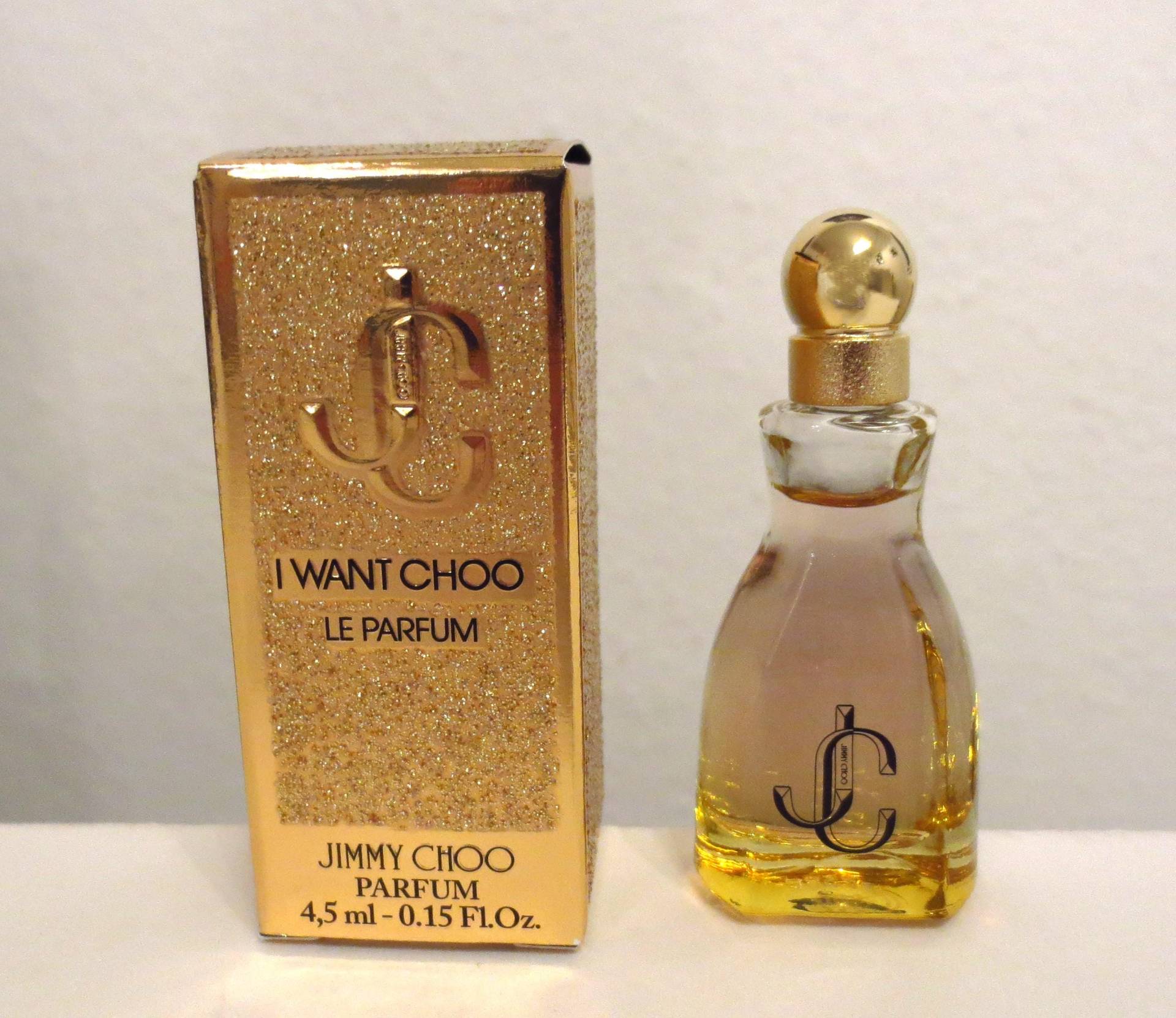 Sammlerminiatur I Want Choo Le Parfum Jimmy Choo Parfüm 4, 5 Ml - Mini-Flasche 0, 15 Oz von austrianneAT