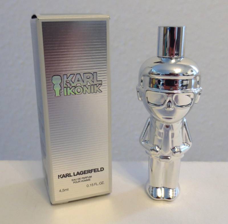 Sammlerstück Miniatur Ikonik Homme Karl Lagerfeld Eau De Parfum 4, 5 Ml - Mini-Flasche 0, 15 Oz von austrianneAT