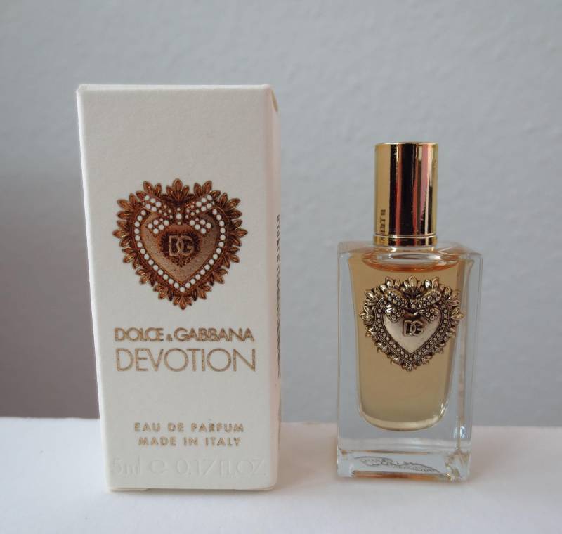 Sammlung Miniatur-Devotion Dolce & Gabbana Eau De Parfum Intensiv 5 Ml - Mini-Flasche 0, 17 Unzen von austrianneAT