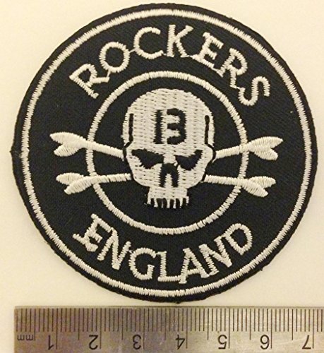 aufnäher Rockabilly aufnäher aufbügler aufnäher Rock Bands aufnäher Rock aufnäher Patches Patches Rock Patches aufnäher Bands Rockers England von b2see