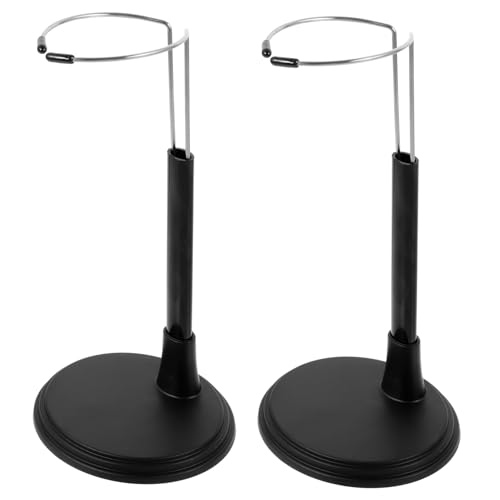 balacoo 2 Stück Puppenständer Höhe Verstellbar Doll Support Stand für Puppen Actionfiguren Schwarz Stabil und rutschfest Displayhalter für Puppensammlung Zuhause balacoo 2 Stück Puppenständer Höhe Verstellbar Doll Support Stand für Puppen Actionfiguren Schwarz Stabil und rutschfest Displayhalter für Puppensammlung Zuhause von balacoo