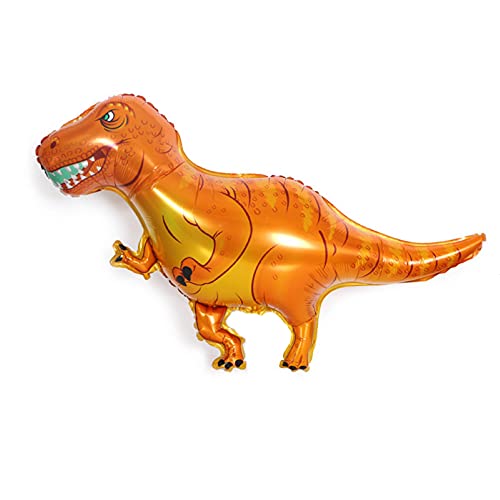 ballonfritz® Dinosaurier Ballon - XXL Dino Tyrannosaurus Rex Lufballon 100x75x25cm als Geburtstagsgeschenk, Party-Deko oder Überraschung für den Kindergeburtstag von ballonfritz