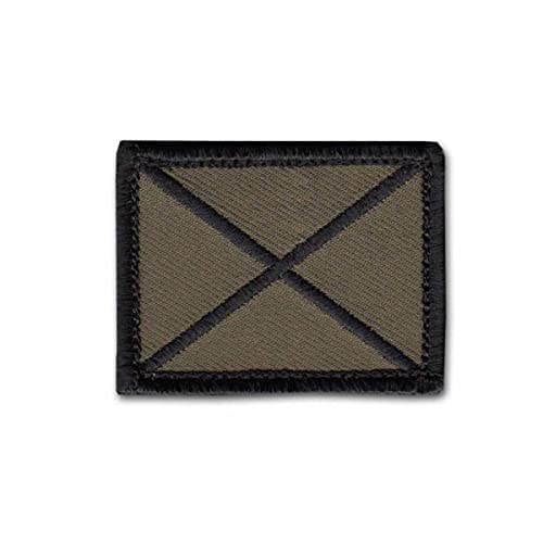 Patch Militärisches Symbol Bundeswehr Militär oliv schwarz 5 x 4 cm (Jägertruppe) von baum-m gmbh