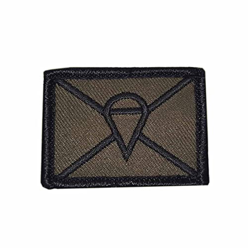 Patch Militärisches Symbol Bundeswehr Militär oliv schwarz 5 x 4 cm (Luftlandetruppe) von baum-m gmbh