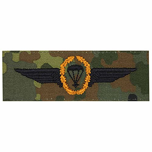 baum-m gmbh Bundeswehr Tätigkeitsabzeichen Fallschirmjäger Luftlandepersonal/Fallschirmsprungpersonal (Flecktarn/Bronze) von baum-m gmbh