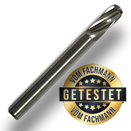 Premium Fräser 6mm Präzision - Schaftfräser [6mm x 60mm] - Hartmetall - für Schlüsseldienste – Zylinderfräsen - Türschlösser | hohe Standzeit & optimale Fräseleistung von bayesen