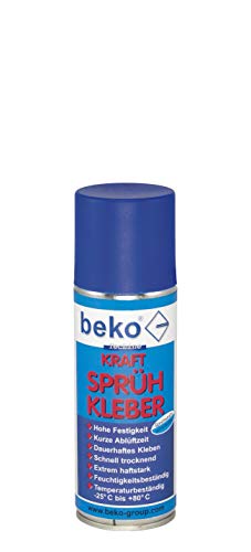 TecLine Kraft-Sprühkleber 200 ml, Düse verstellbar von beko