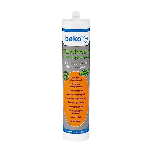 beko Tackcon 310 ml transparent Flexibles 1-Komponenten Mischpolymer 239 310 1 von beko