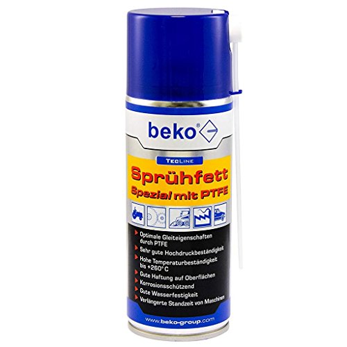 beko TecLine Sprühfett Spezial mit PTFE 400 ml 298 10 400 von beko