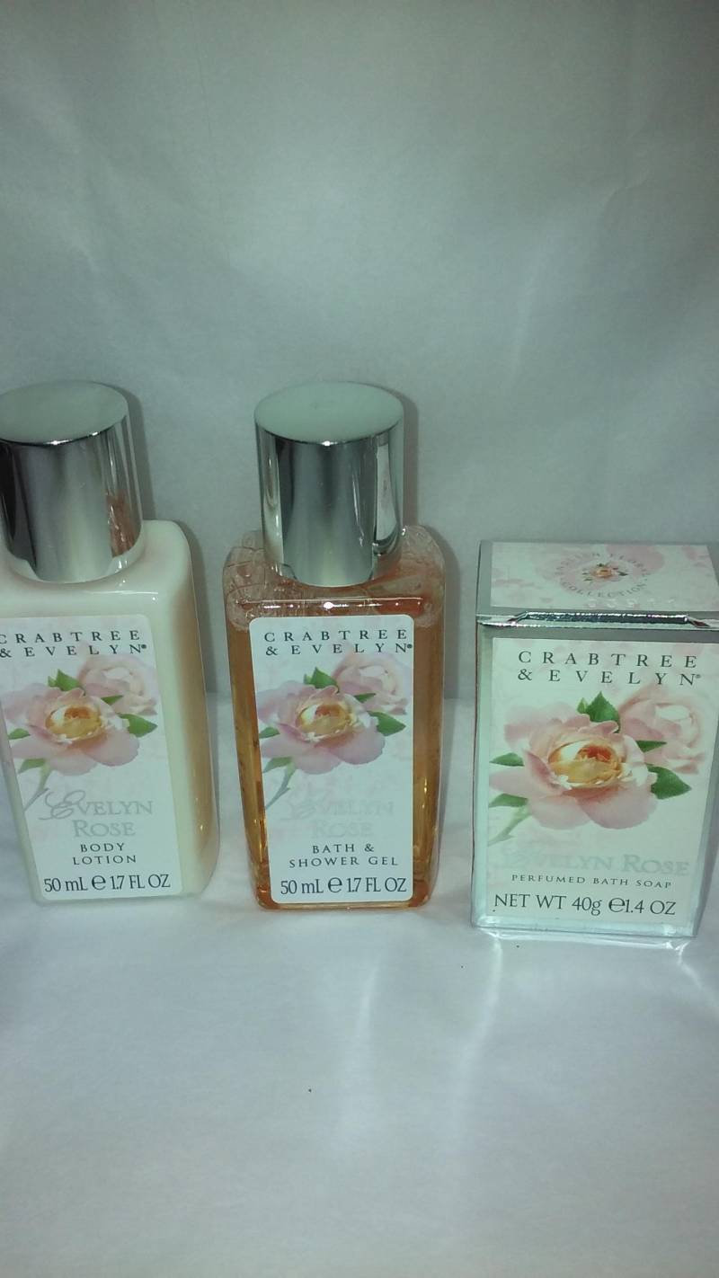 Crabtree Evelyn Rose Geschenkset Keine Tasche Box von belfontantiques