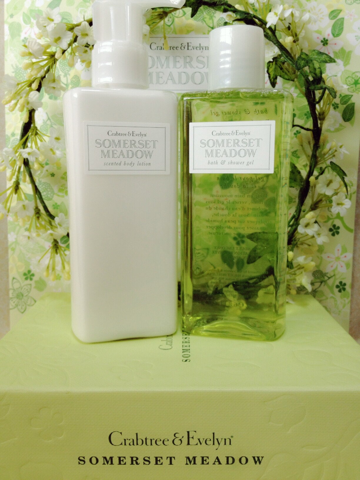 Crabtree Evelyn Somerset Lotion & Gel Set No Box von belfontantiques