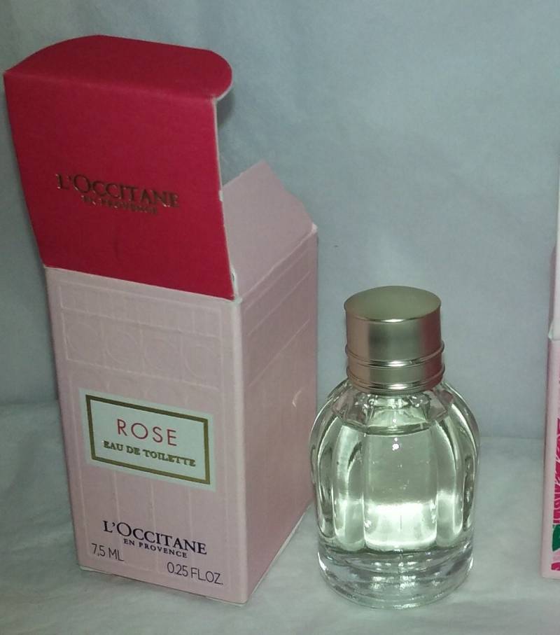 L Occitane Rose Edt Miniatur Parfum Flasche 7, 5 Ml Reise von belfontantiques