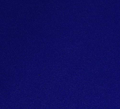 1,05 m * 1,4 m - Stoff Fleece - dunkel blau - Anti Pilling - Fleecestoff - angeraut - Uni einfarbig - hochwertig und superweich - Wellnessfleece - Meterwa.. von belldessa