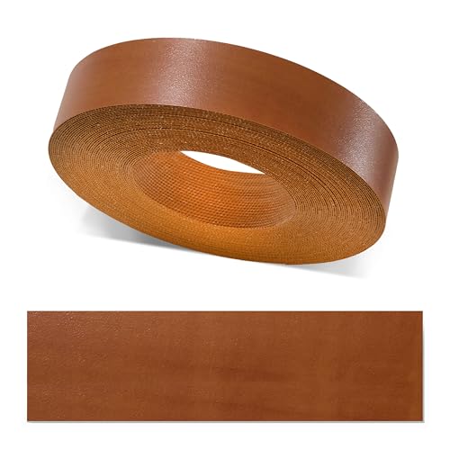 ben+camilla.com Kantenumleimer zum Aufbügeln | Bubinga Perl 22 mm x 10 m Rolle (matt mit Möbel-Oberflächen-Struktur) | Premium Qualität für professionelle Ergebnisse | Kantenschutz von ben+camilla.com