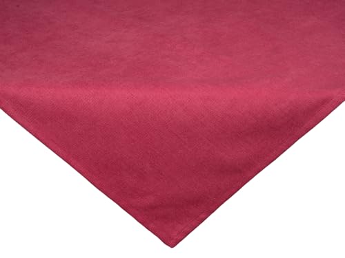 beties Farbton-Serie XS Mitteldecke ca. 60x60 cm Premium Uni Tischdecke aus deutschem Unternehmen, Chenille-Haptik in Raumausstatter Qualität - Himbeer-rot beties Farbton-Serie XS Mitteldecke ca. 60x60 cm Premium Uni Tischdecke aus deutschem Unternehmen, Chenille-Haptik in Raumausstatter Qualität - Himbeer-rot von beties