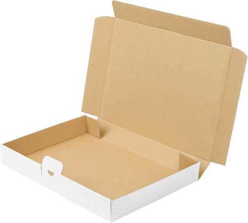 Betterbox 10 Stück Superstarke Versandkartons 350 x 250 x 50 mm DIN A5 MB 5 Versand Von Waren Briefen Paketen Starke Faltschachteln Maxibriefkartons Pappschachtel Pappboxen Schachtel Weiß von betterbox