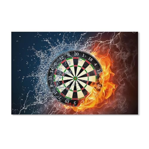 blobo Diamant malerei Full Diamond，Fantasy Dart Disk，Runde Diamant Home Decor Wandbild（50x60cm）-122 von blobo