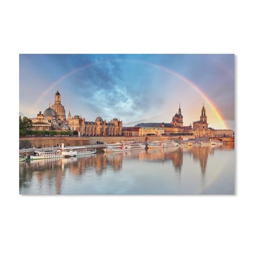 blobo Dresden, Deutschland，5D-Diamant-Malerei-Set, vollständiges Diamant-Stickerei-Malerei-Set zum Selbermachen, Stickerei, Kreuzstich für Zuhause, Wanddekoration（40x50cm）-400 von blobo