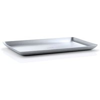 blomus Tablett BASIC silber rechteckig 25,0 x 15,0 cm von blomus