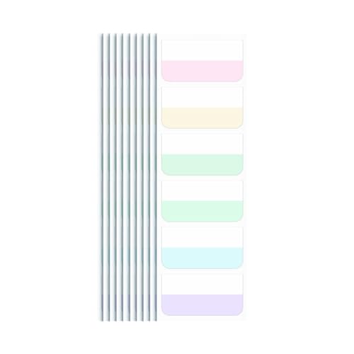 10 Pcs Page Marker Sticky Index Tabs Sticky Notes Multifunctional Reading Tabs School Office Supplies For Students von bnsggl