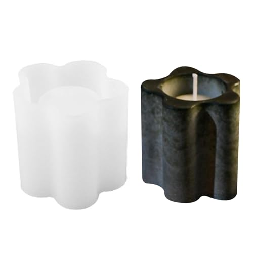 Silikon-Gipsform – 3D-Eisform, Pflaumenblütenform, Kerzenformen für Kerzenherstellung, 3D-Süßigkeitenkerzen-Form, Epoxidharz-Gussformen von borek