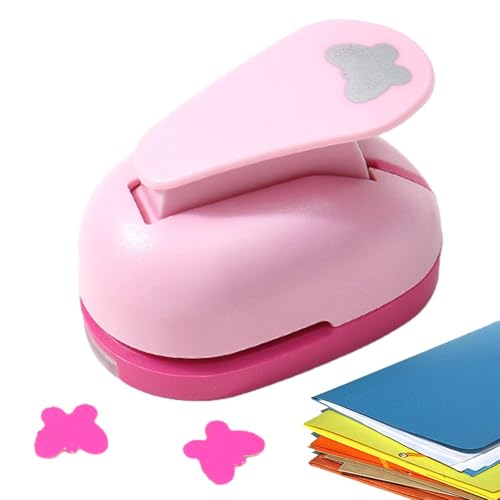 Papierlochstempel - Tragbarer Schlag, Süßer Form Puncher Craft Tag Punch Paper Hole Puncher Einsloch Puncher Form Papier Punch Geschenk Tag Scrapbook Paper Punch Bastel Loch Punch Handheld Hole P von brooksnaji