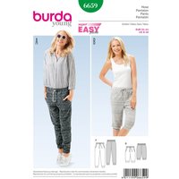 Burda Schnittmuster Nr. 6659 "Relax-Hosen" von burda style