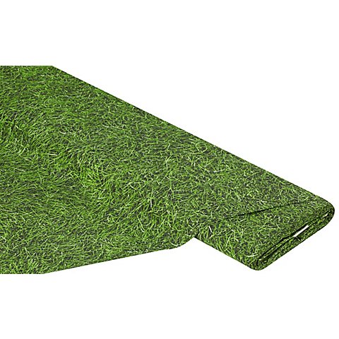 Baumwollstoff-Digitaldruck "Gras", Serie Ria von buttinette